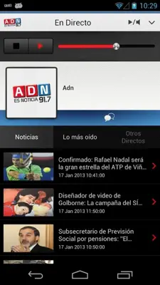 ADN Radio android App screenshot 2